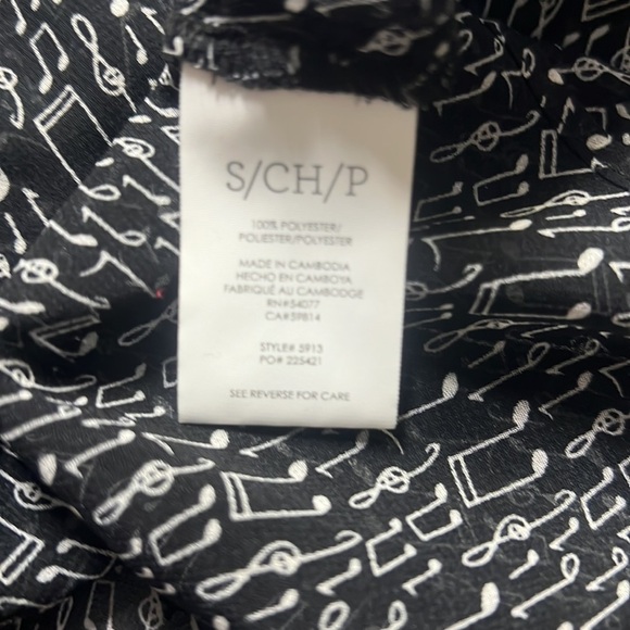 Cabi Music Note Ruffled Blouse - Picture 8 of 9